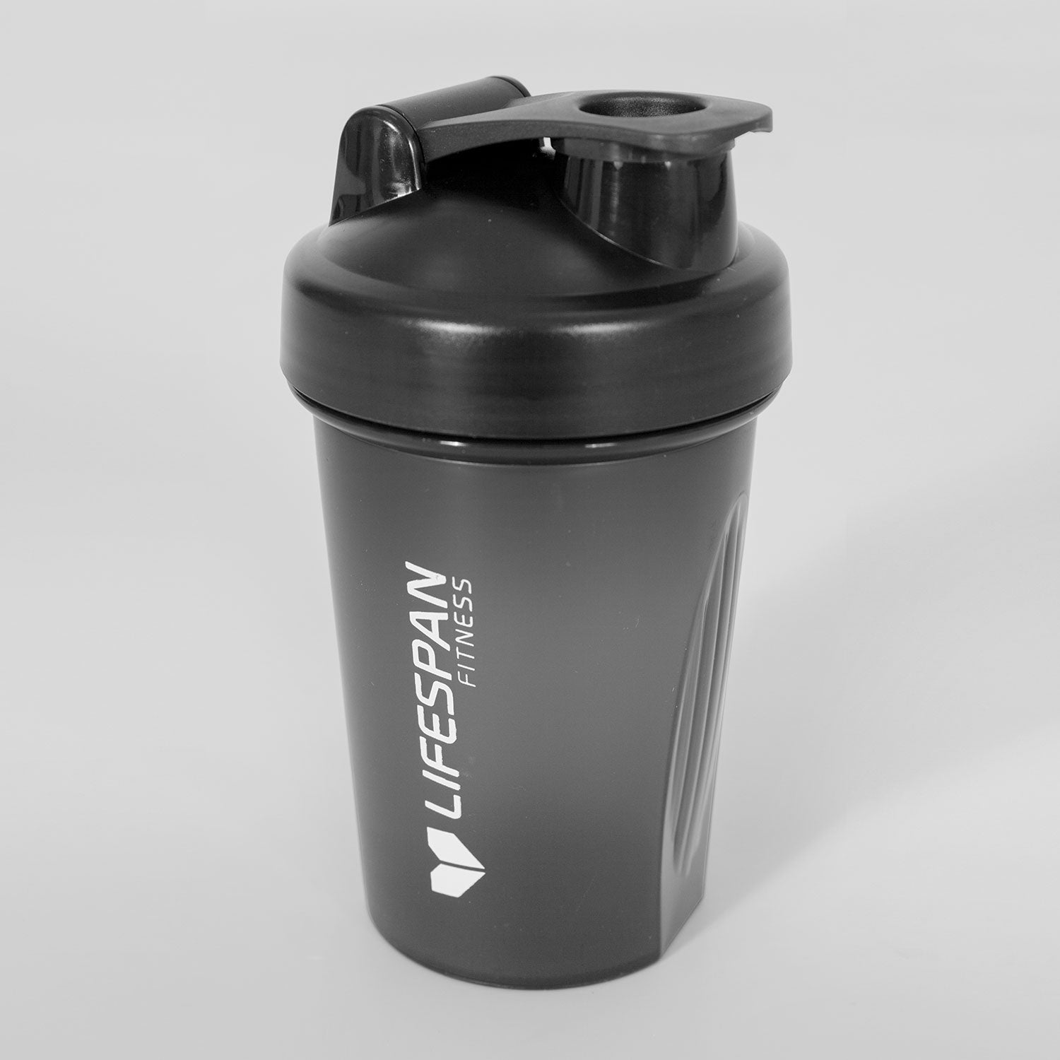 Lifespan Fitness Shaker Bottle 500ml in Black Pack of 6
