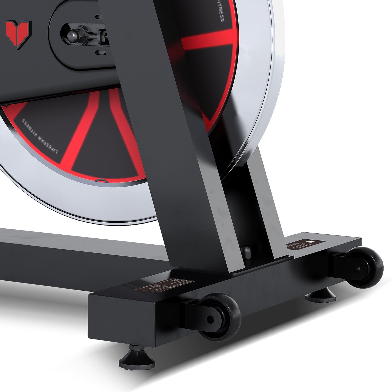 Adjustable Spin Bike w/ Heavy Flywheel, Racing Seat - Lifespan Fitness