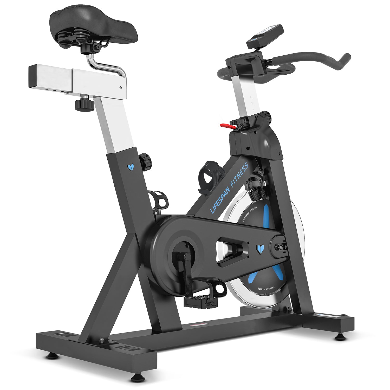 Commercial Grade Spin Bike 18kg Flywheel LCD - Lifespan Fitness