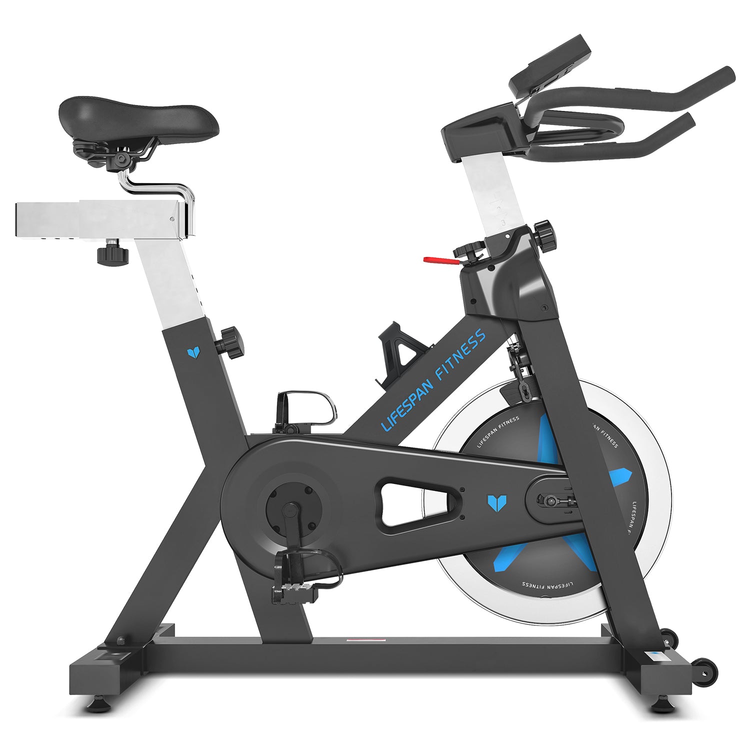 Commercial Grade Spin Bike 18kg Flywheel LCD - Lifespan Fitness