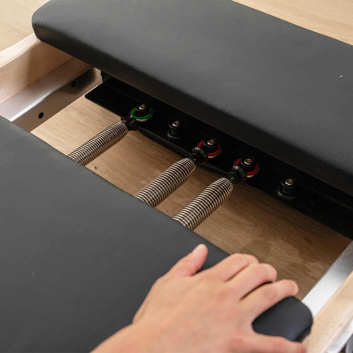 Contour 2 Folding Wooden Pilates Reformer Set with Accessories