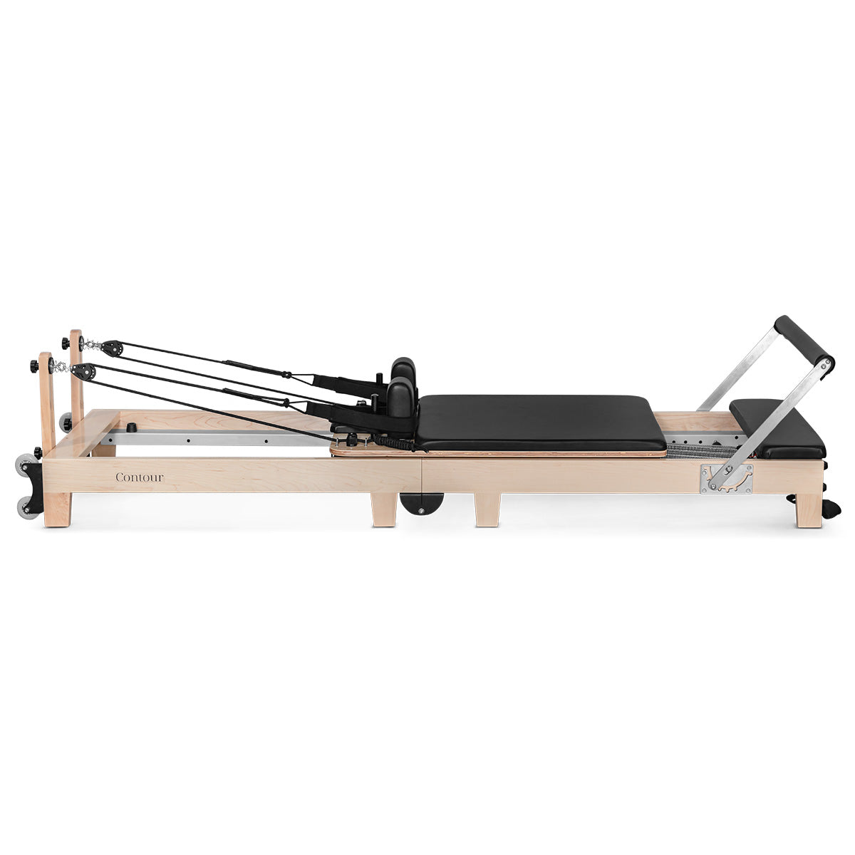 Contour 2 Folding Wooden Pilates Reformer Set with Accessories