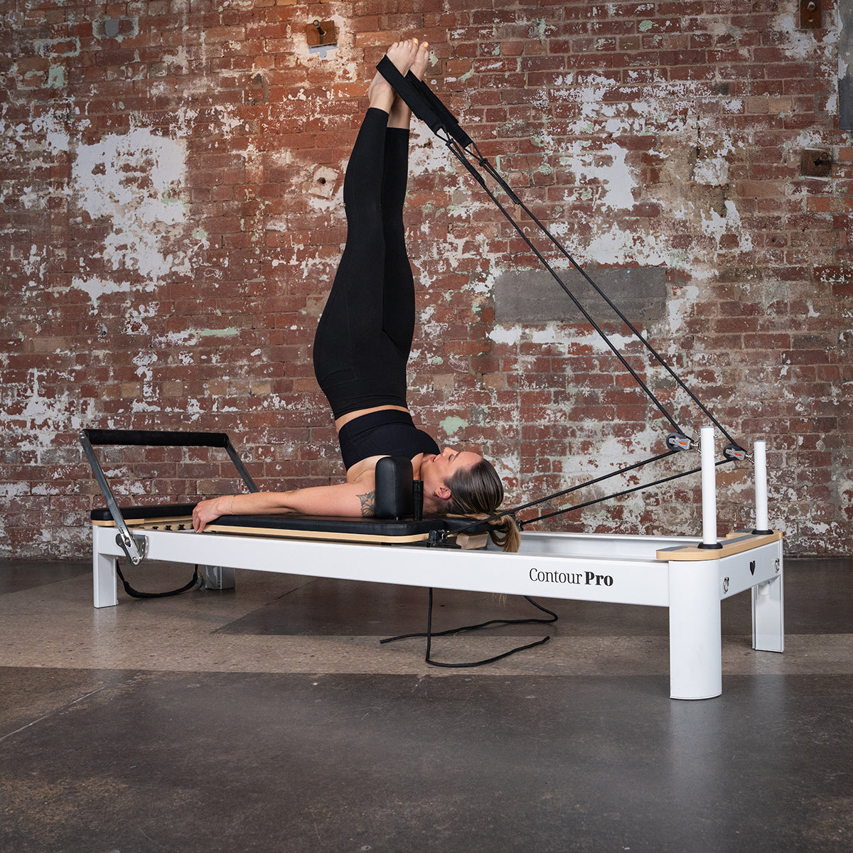 Contour Pro Aluminium Reformer Pilates Bed Set with Accessories