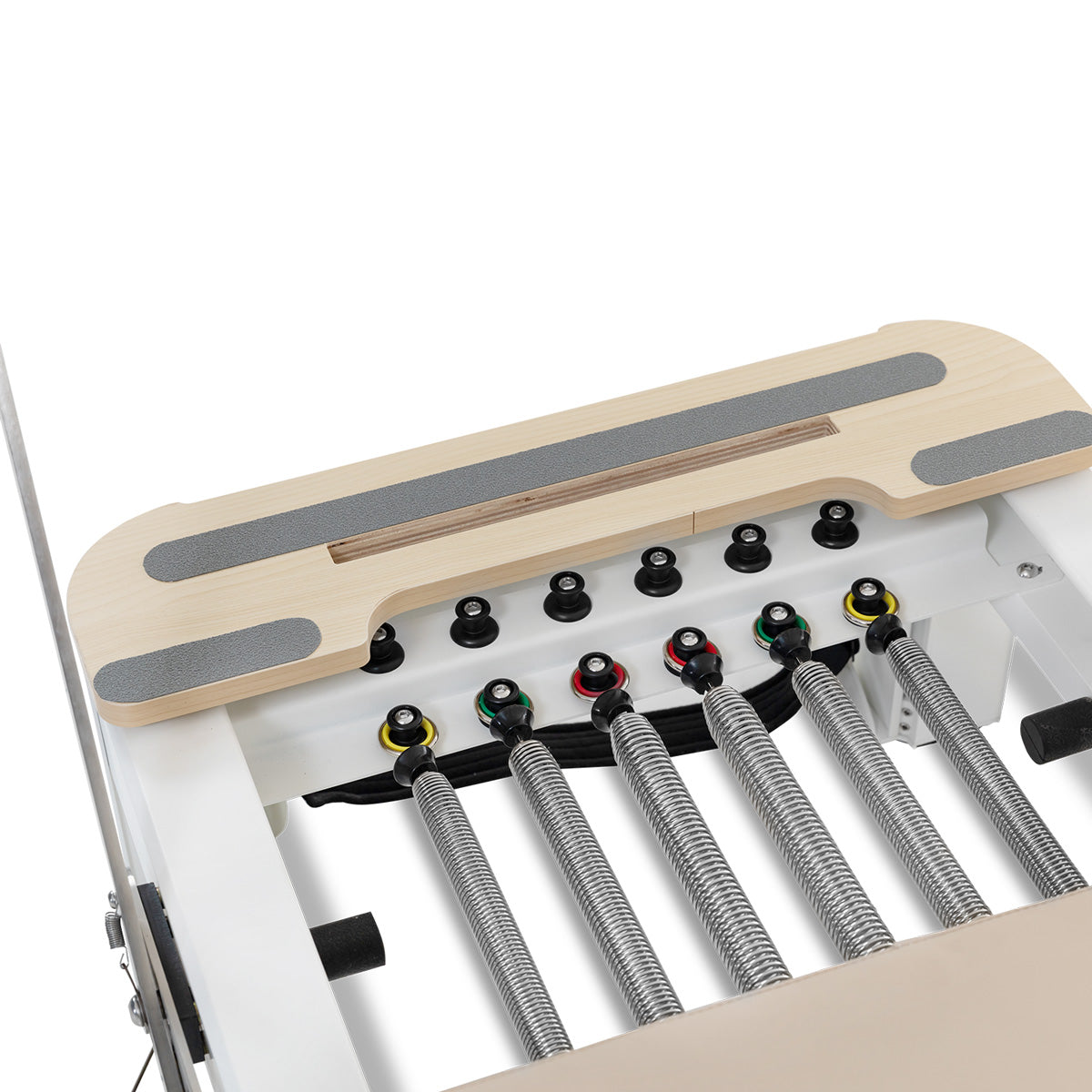 Lifespan Fitness Contour Pro Aluminum Pilates Reformer Bed Set Beige