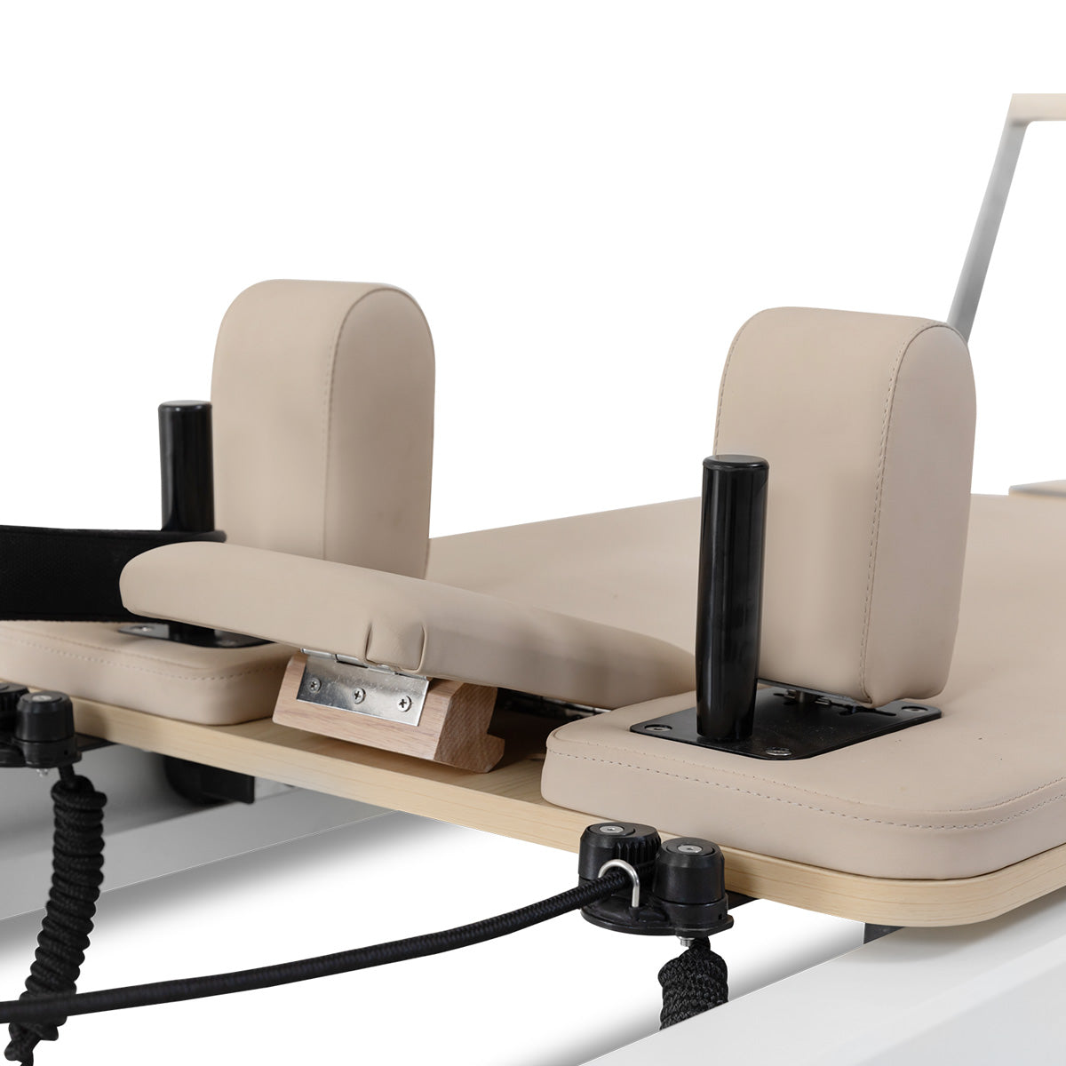 Lifespan Fitness Contour Pro Aluminum Pilates Reformer Bed Set Beige