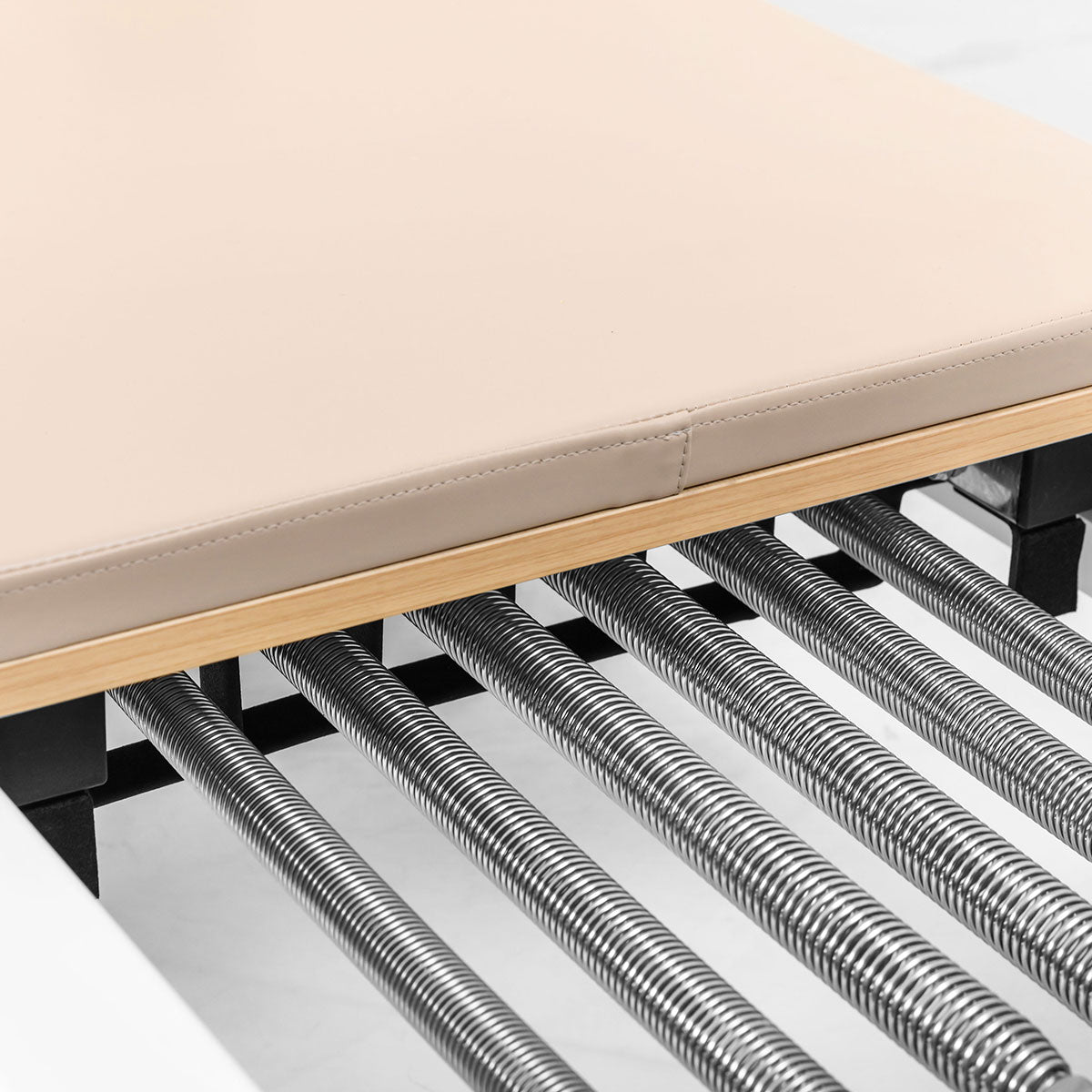 Contour Studio Commercial Pilates Reformer Bed Set Beige