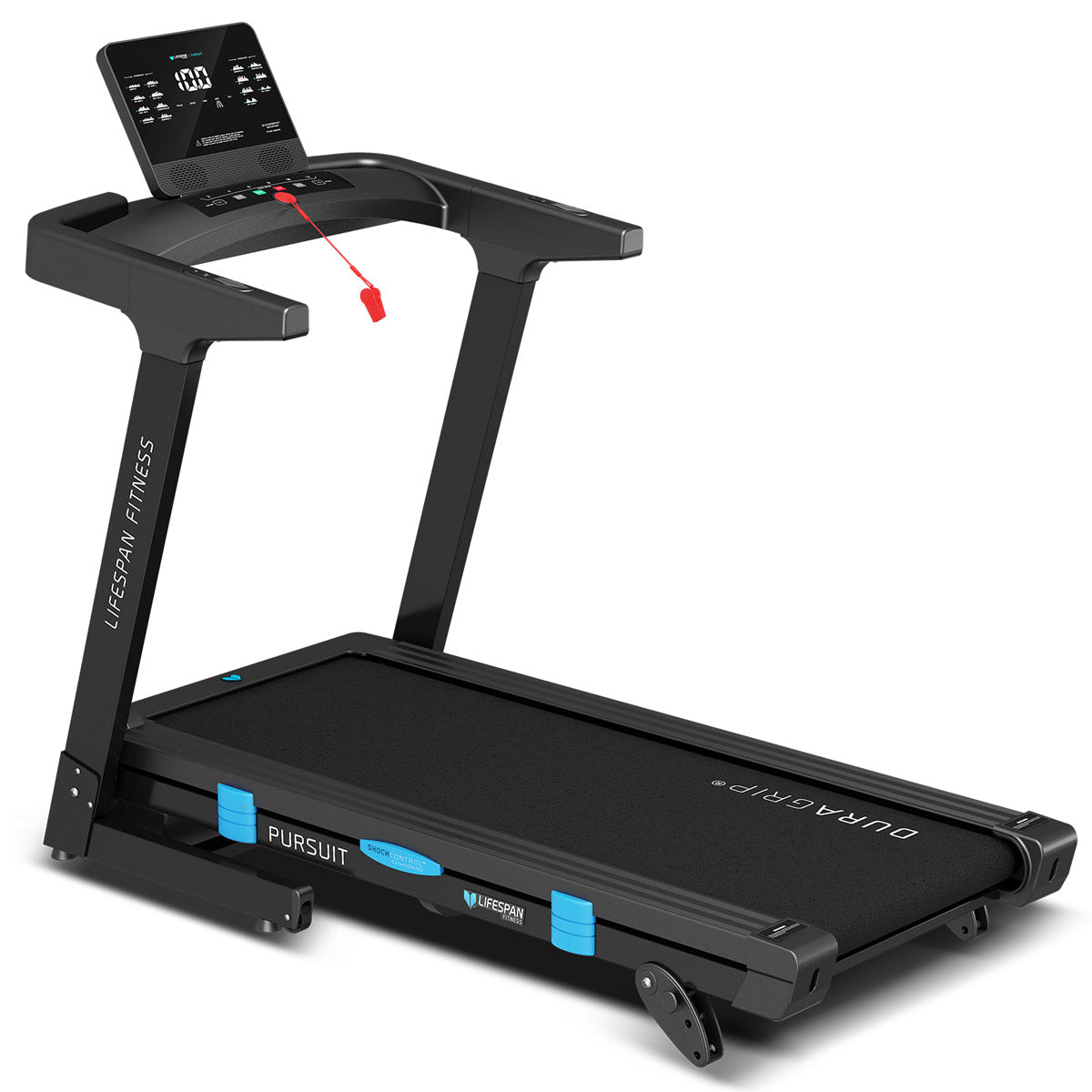 Adjustable Incline Treadmill w/LCD Display & Programs - Lifespan Fitness