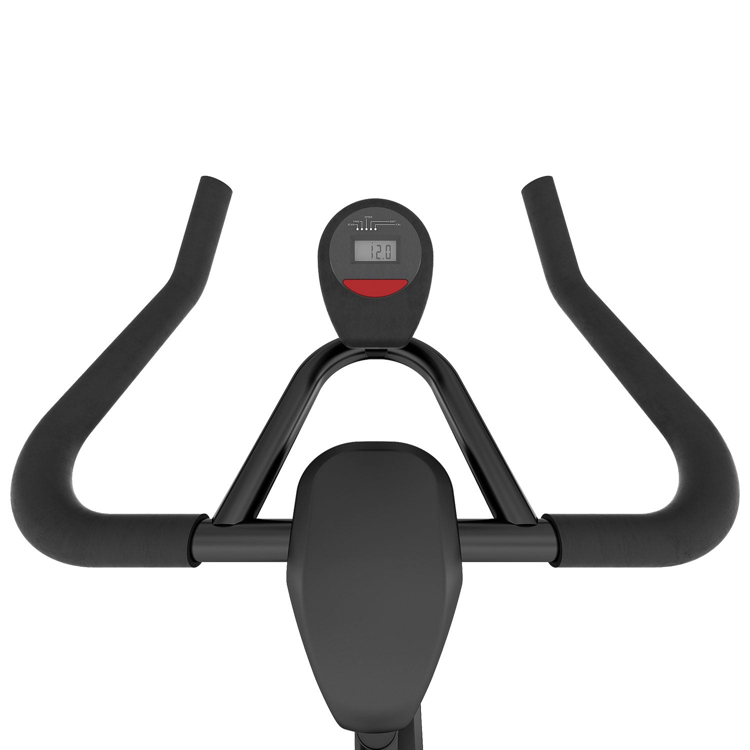 Heavy-Duty Adjustable Spin Bike with LCD & Belt Drive, LSG SPG-220