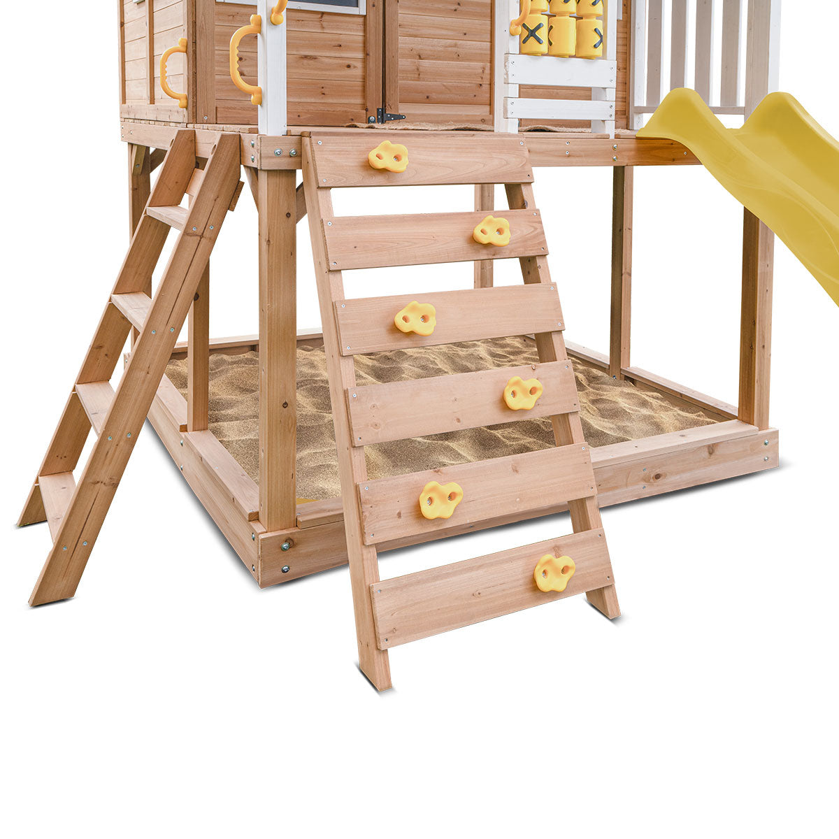 Lifespan Kids Warrigal Cubby House with 2.2m Slide Yellow