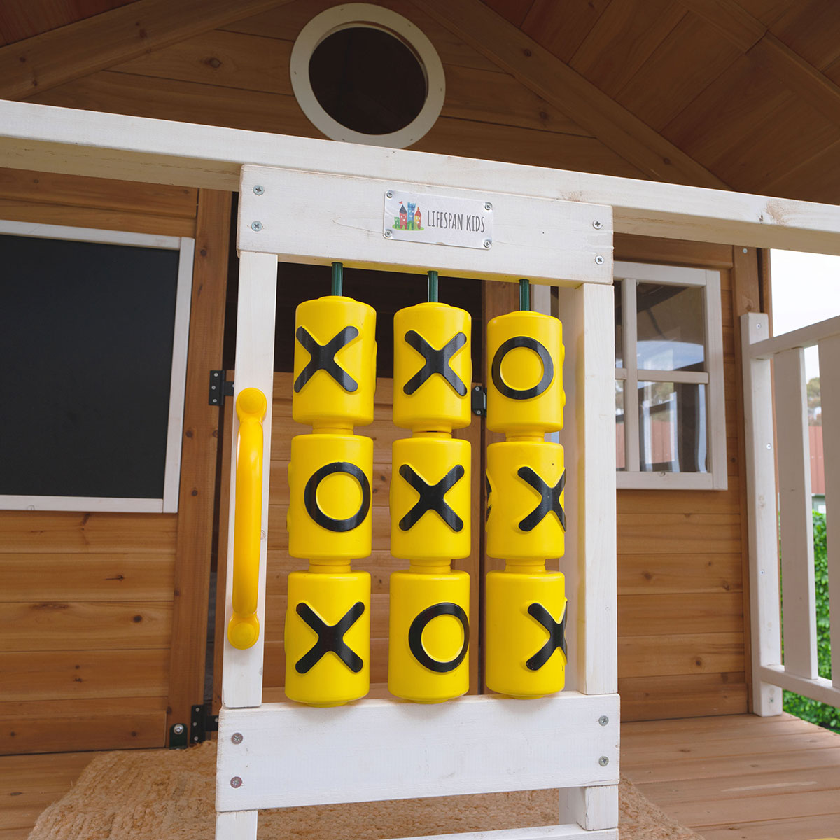 Lifespan Kids Warrigal Cubby House with 2.2m Slide Yellow