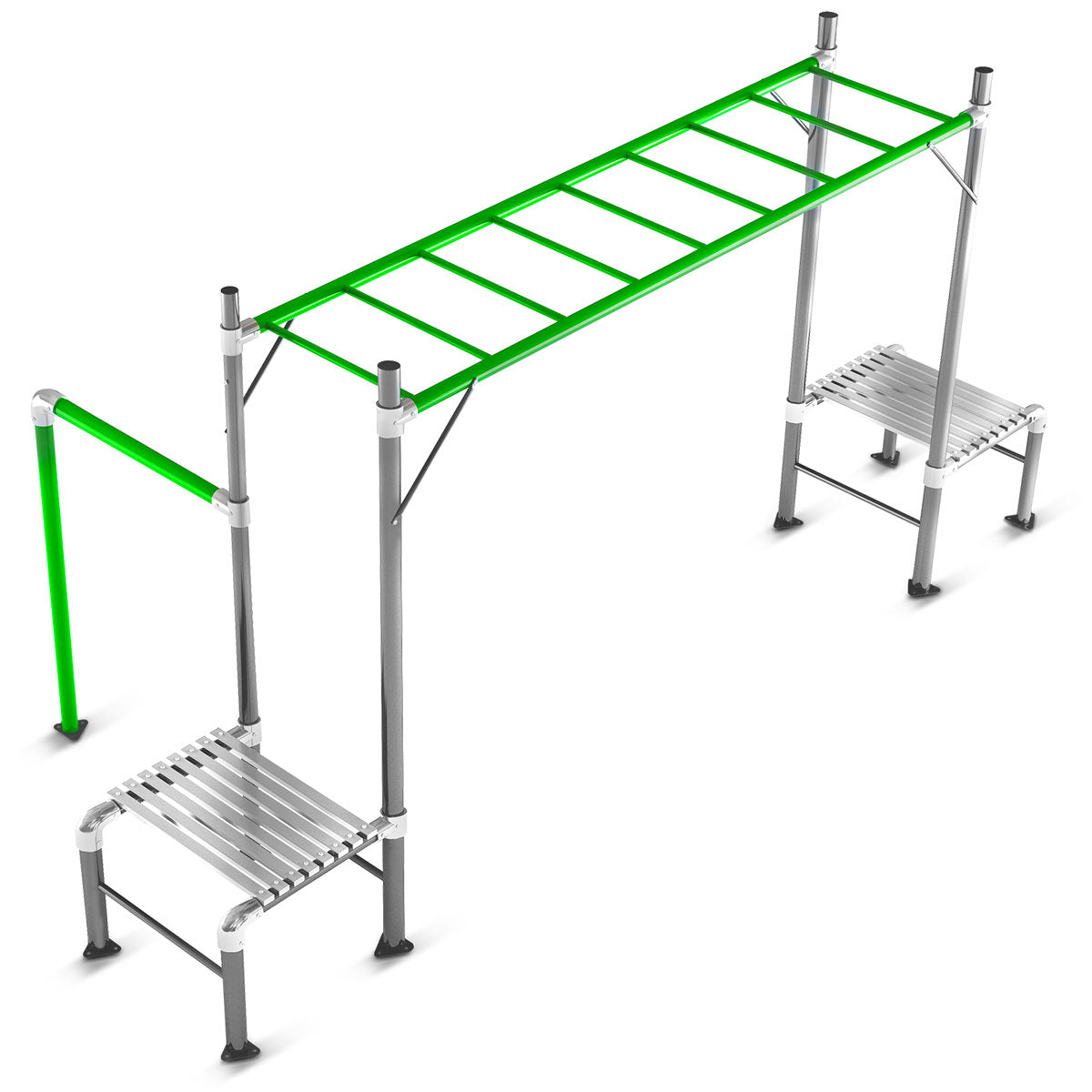 Junior Jungle 3.9m Monkey Bar Module for Kids Outdoor Play