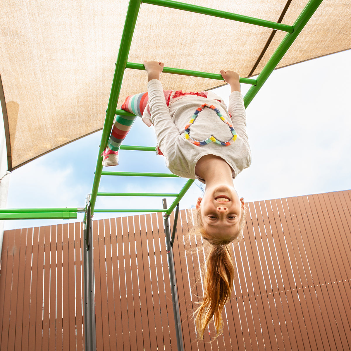 Junior Jungle 3.9m Monkey Bar Module for Kids Outdoor Play