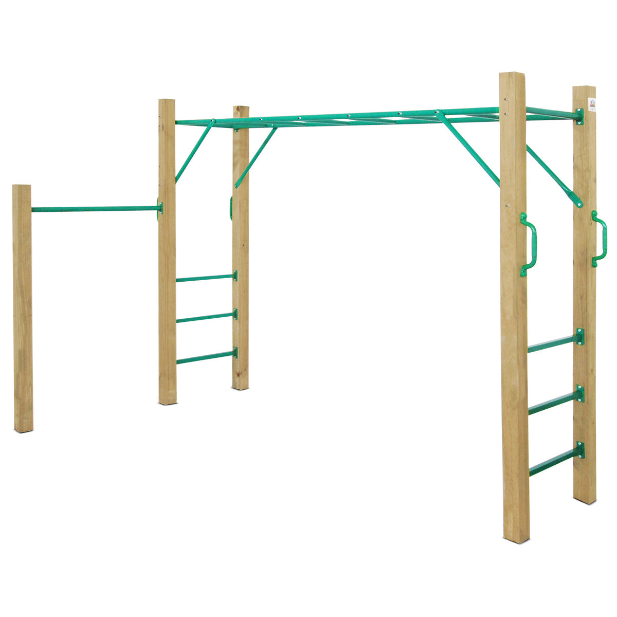 Amazon 2.5m Monkey Bar Set for Kids Outdoor Play Timber