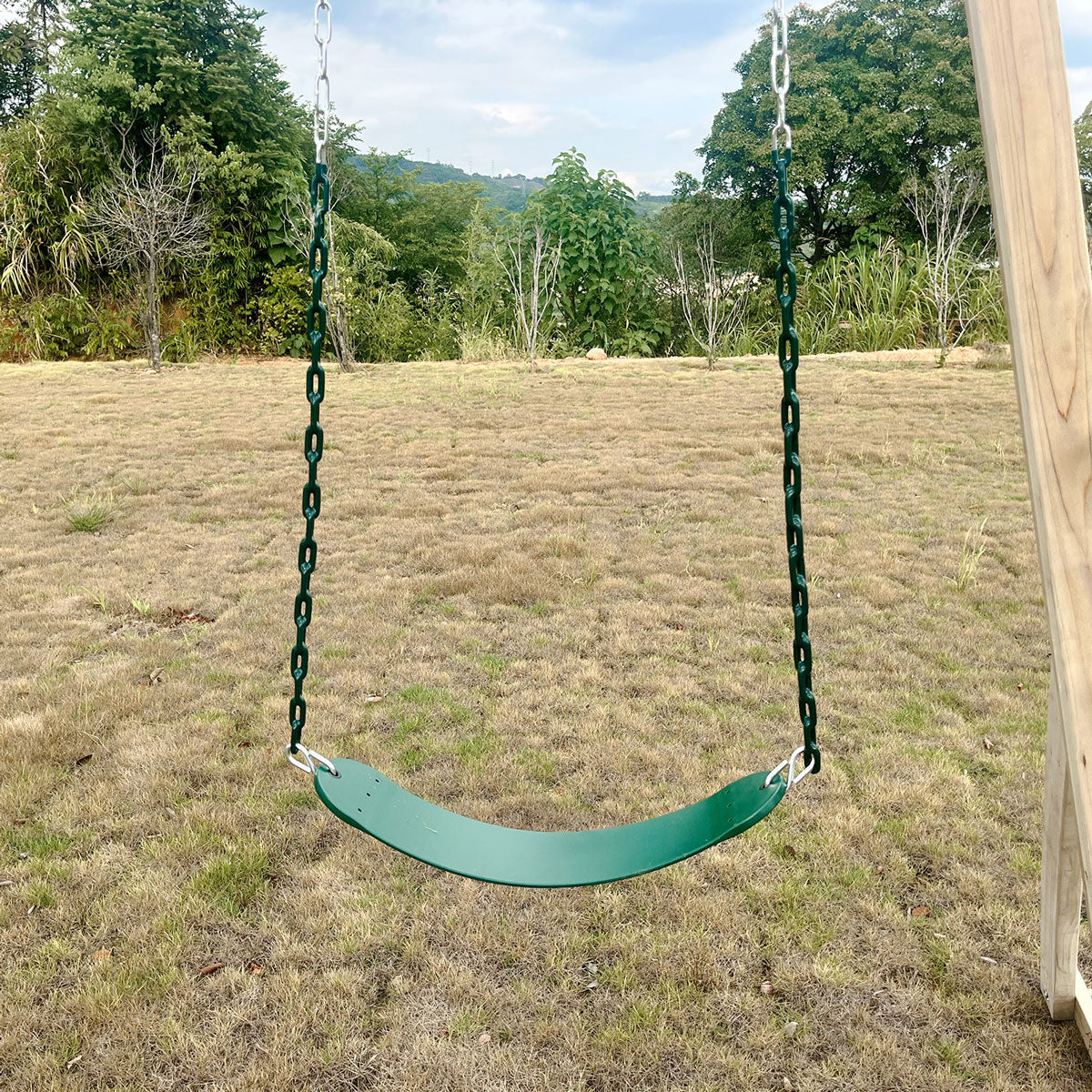 Daintree Kids 2-in-1 Monkey Bars & Swing Set Timber Outdoor Play Equipment
