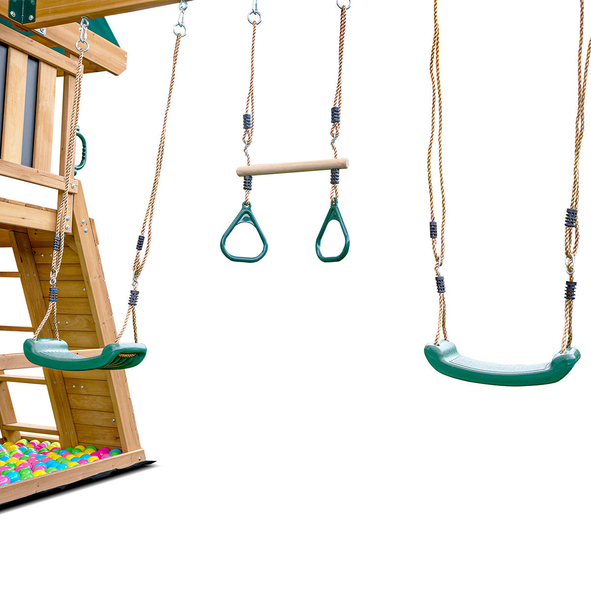 Lifespan Kids Birmingham Swing Set & Play Centre with 2.2m Slide White
