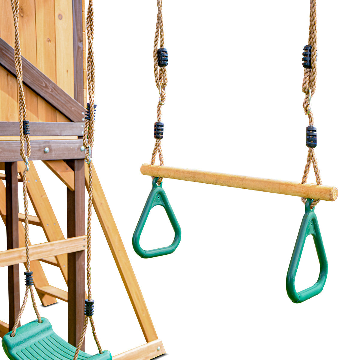 Lifespan Kids Darlington Swing Set & Play Centre with 2.2m Slide Pastel Pink