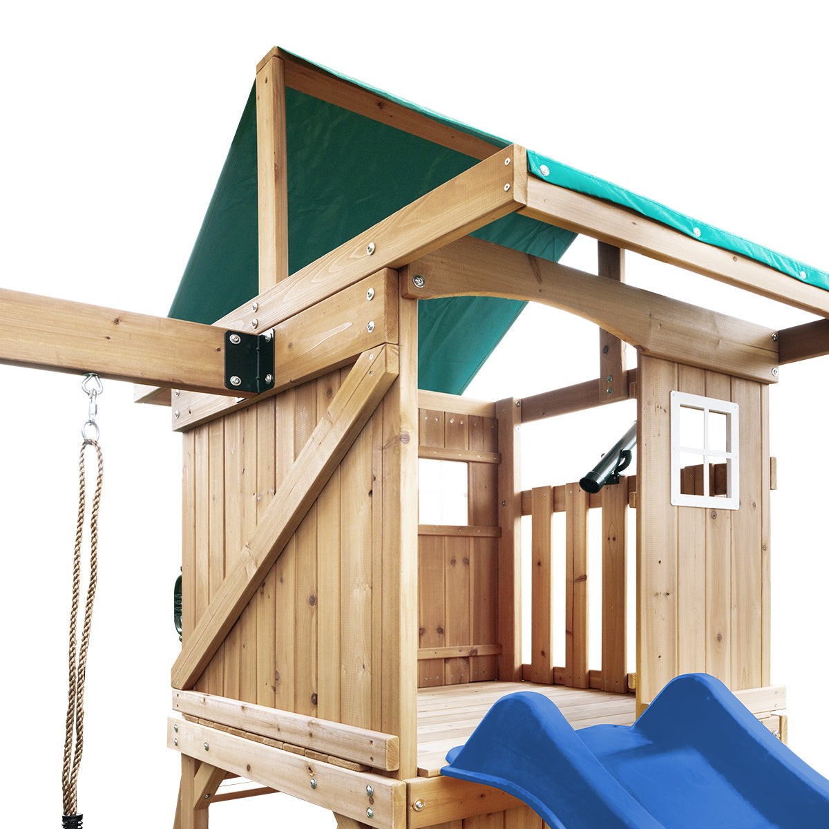 Lifespan Kids Montrose Swing Set & Play Centre with 2.2m Slide Blue