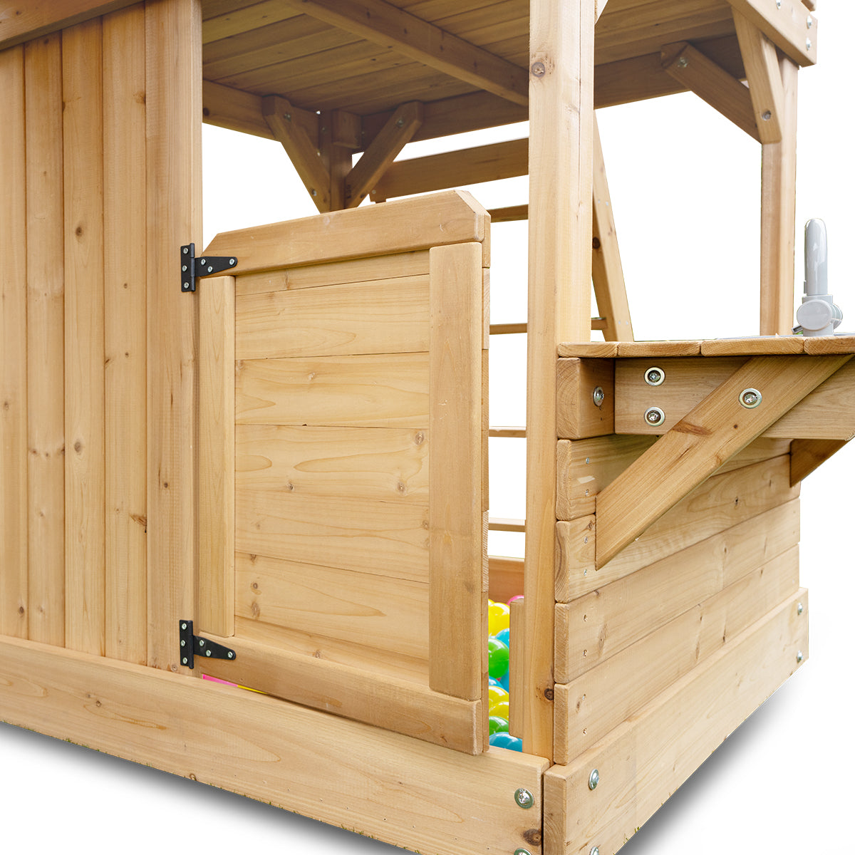 Lifespan Kids Montrose Swing Set & Play Centre with 2.2m Slide Green