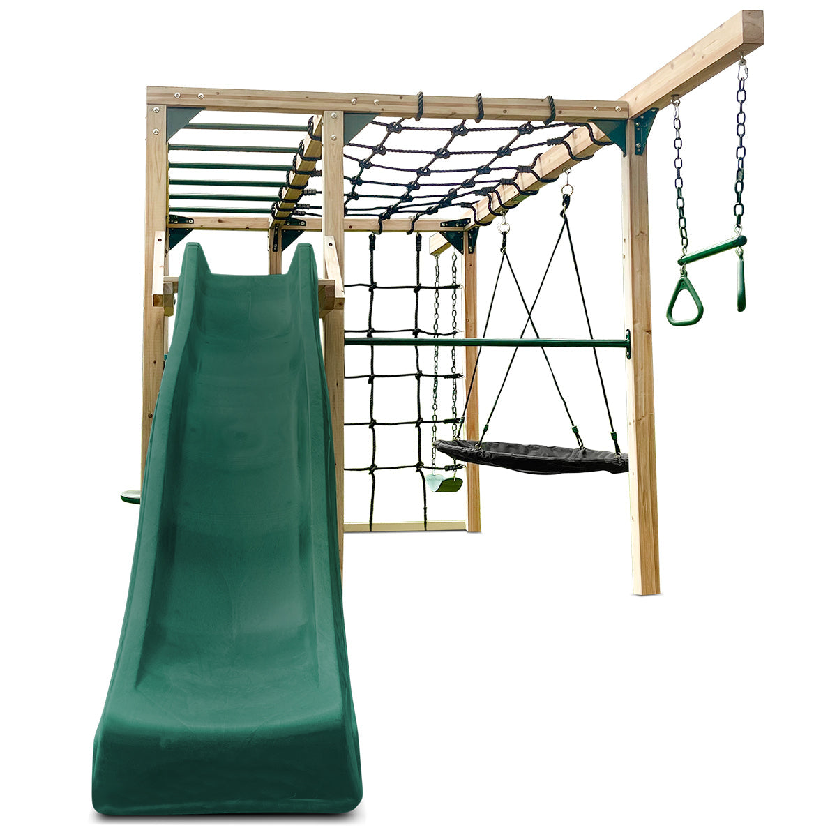 Orangutan Climbing Cube Jungle Gym Play Centre Green Slide