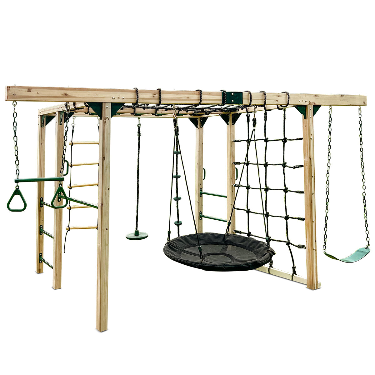 Orangutan Jungle Gym Climbing Cube Play Centre Timber