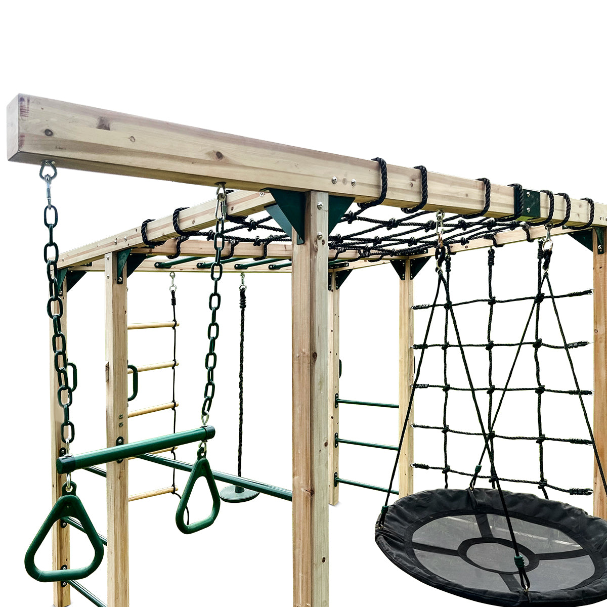 Orangutan Jungle Gym Climbing Cube Play Centre Timber