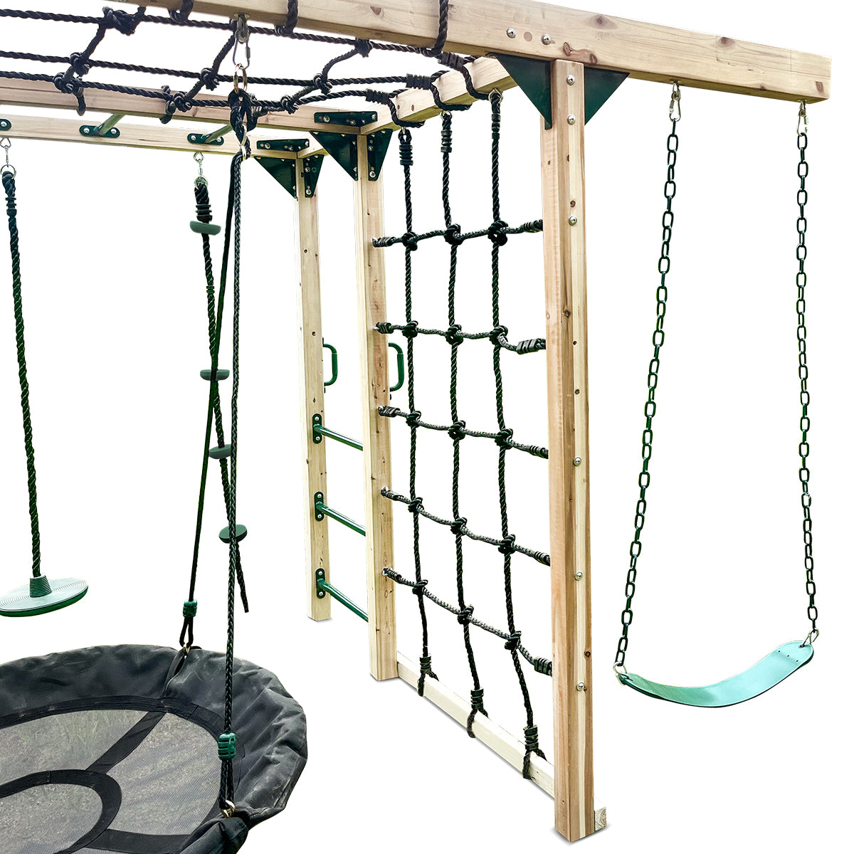 Orangutan Jungle Gym Climbing Cube Play Centre Timber