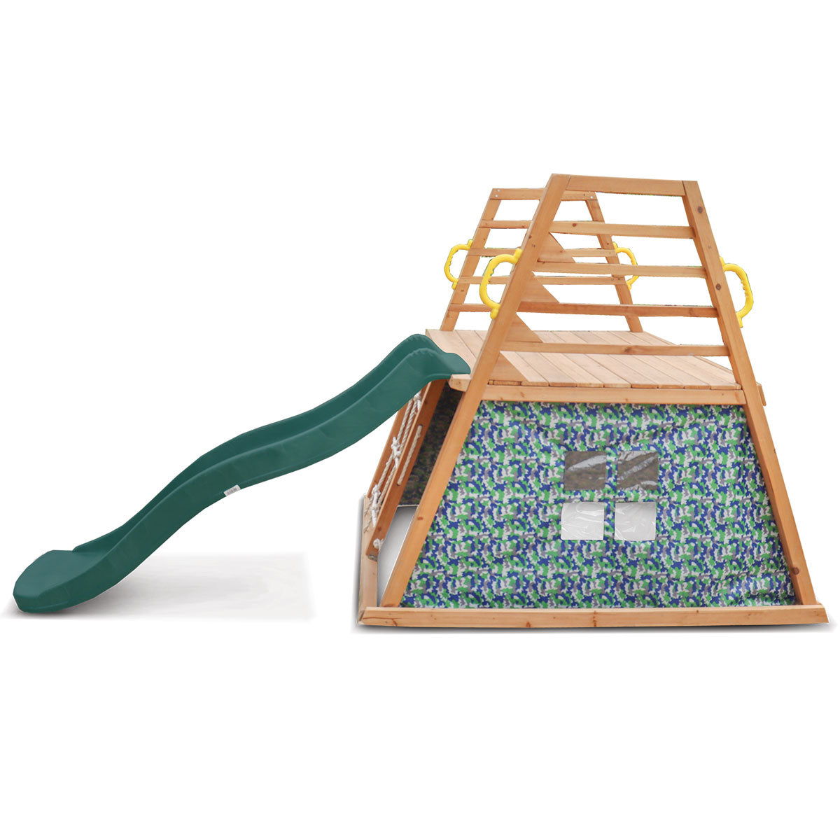 Cooper Kids Climbing Frame 1.8m Green Slide