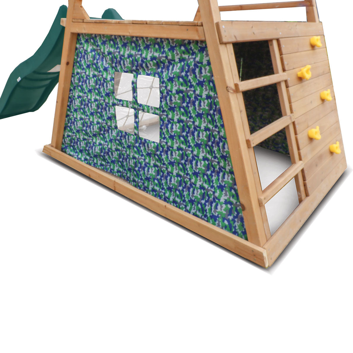 Cooper Kids Climbing Frame 1.8m Green Slide