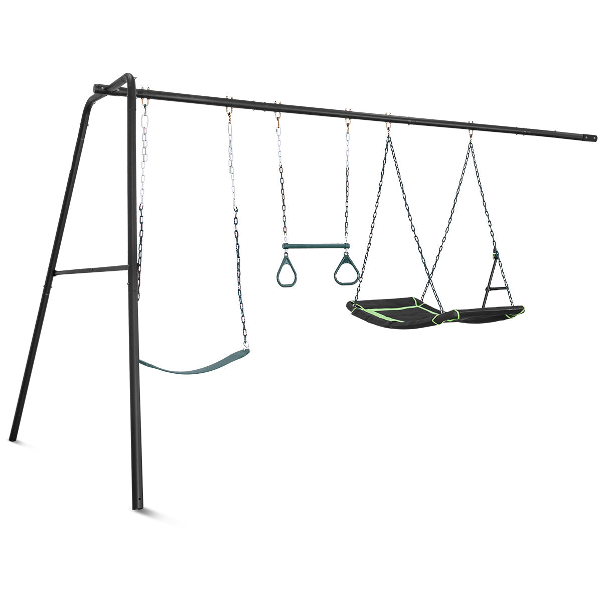 Pallas Kids Swing Set Frame Add-on Galvanised Steel