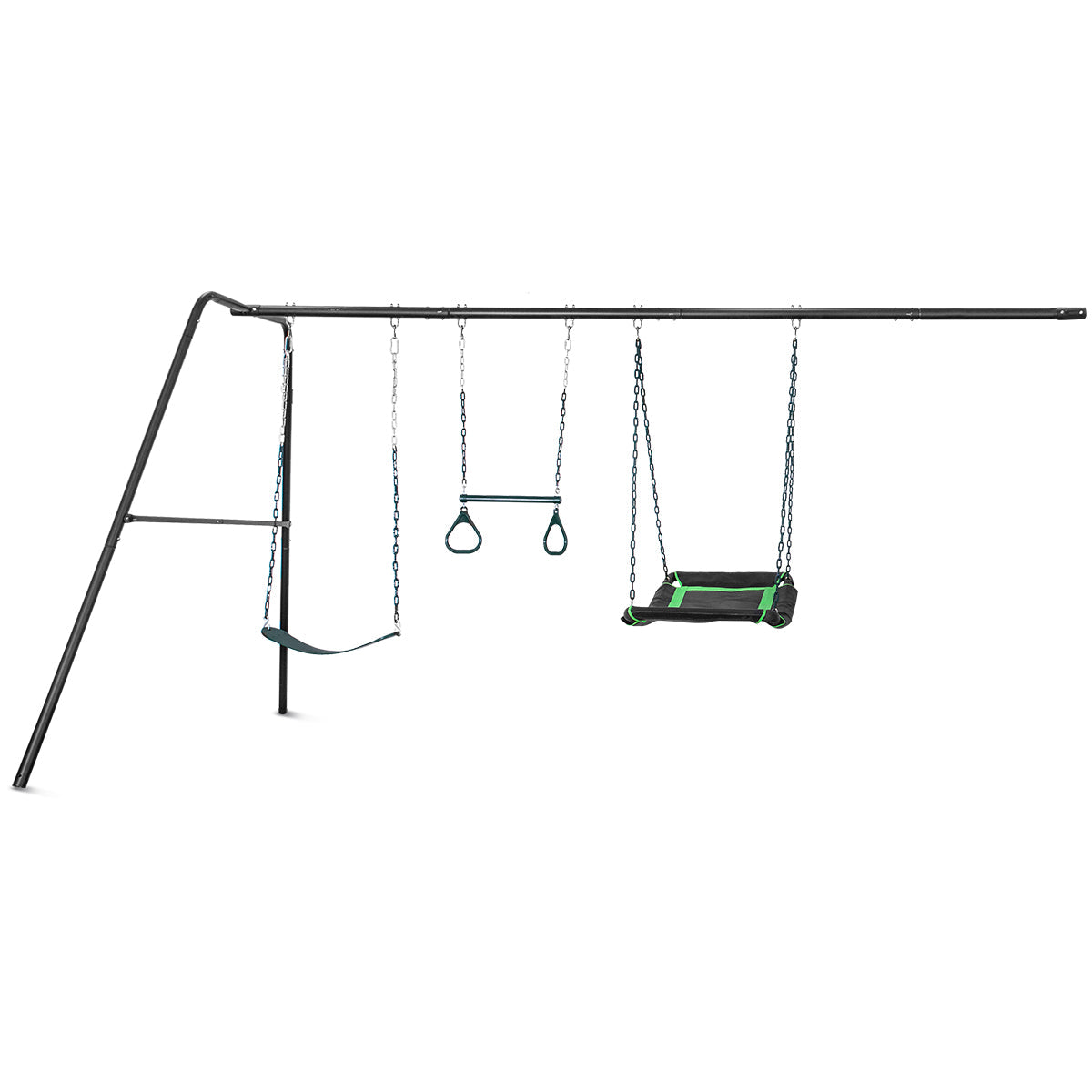 Pallas Kids Swing Set Frame Add-on Galvanised Steel