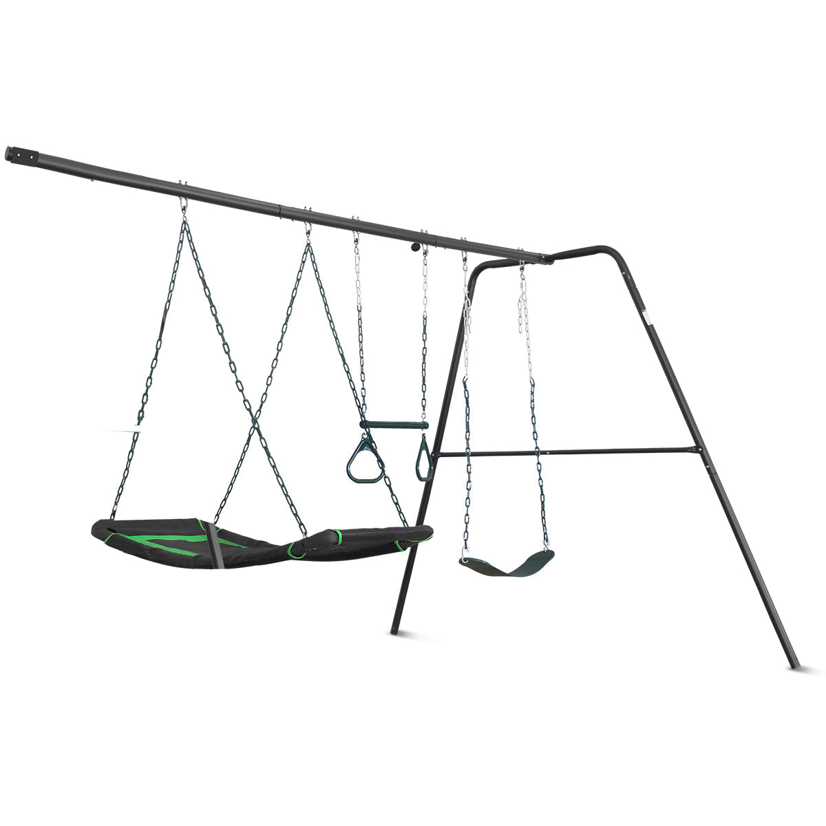 Pallas Kids Swing Set Frame Add-on Galvanised Steel