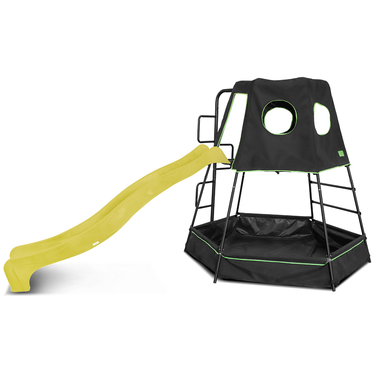 Pallas Play Tower (Yellow Slide) with Ball Pit & UV Cover