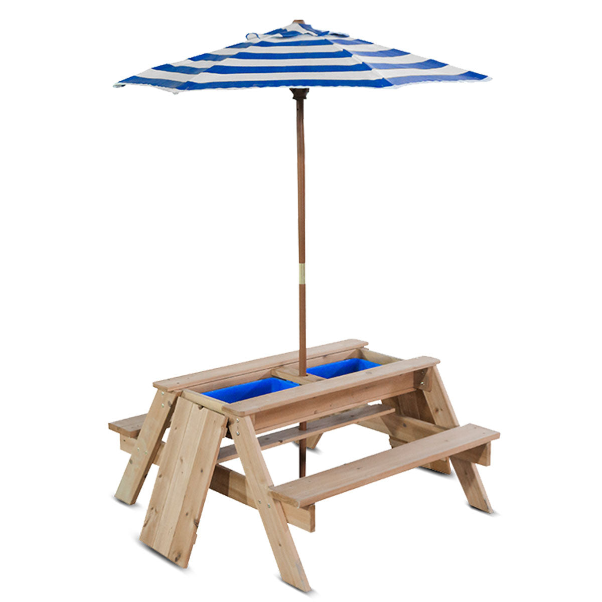 Sunrise Kids Sand & Water Play Table with Umbrella