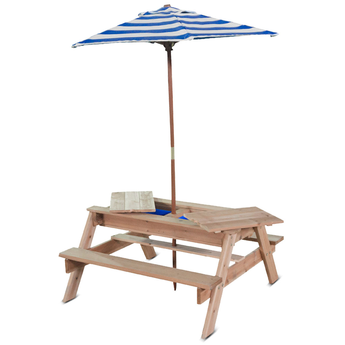 Sunrise Kids Sand & Water Play Table with Umbrella