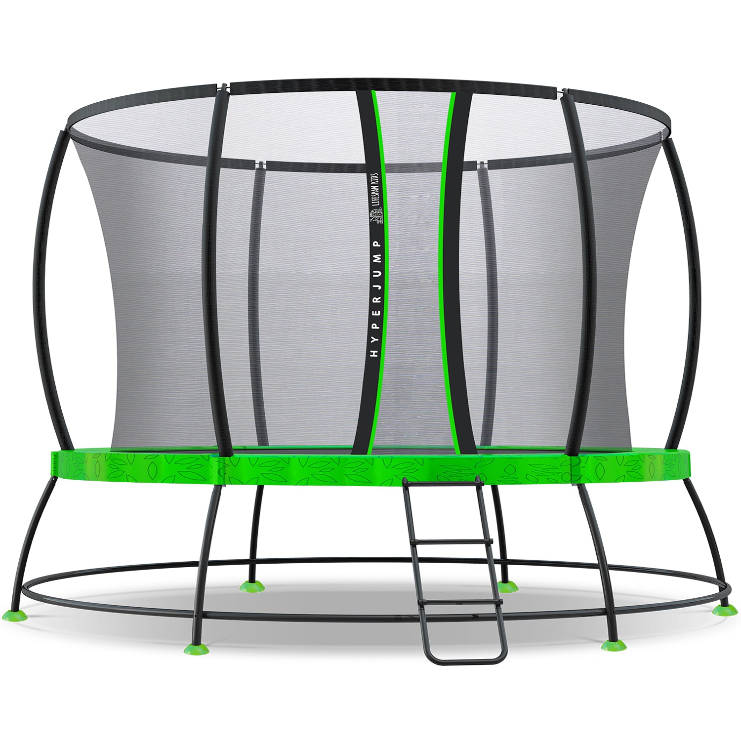 12ft Safety Spring Trampoline with Net & Ladder - Lifespan Kids