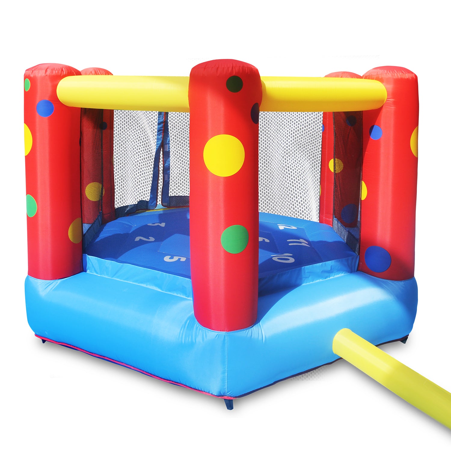 AirZone 6 9ft Portable Trampoline Bouncer Kids Basketball Hoop