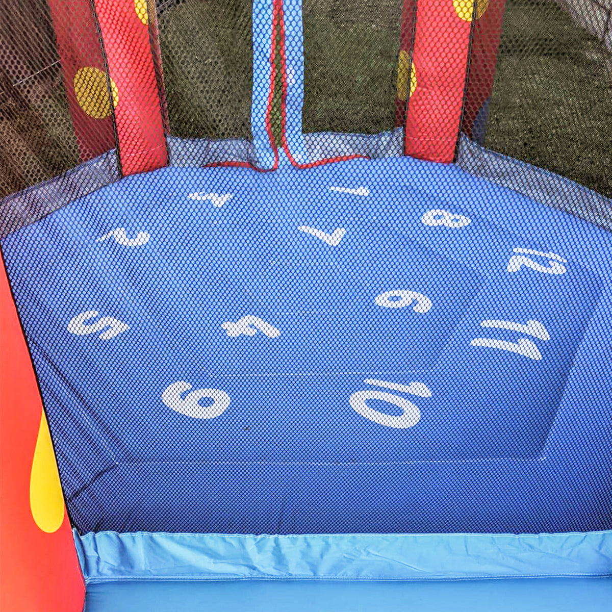 AirZone 6 9ft Portable Trampoline Bouncer Kids Basketball Hoop