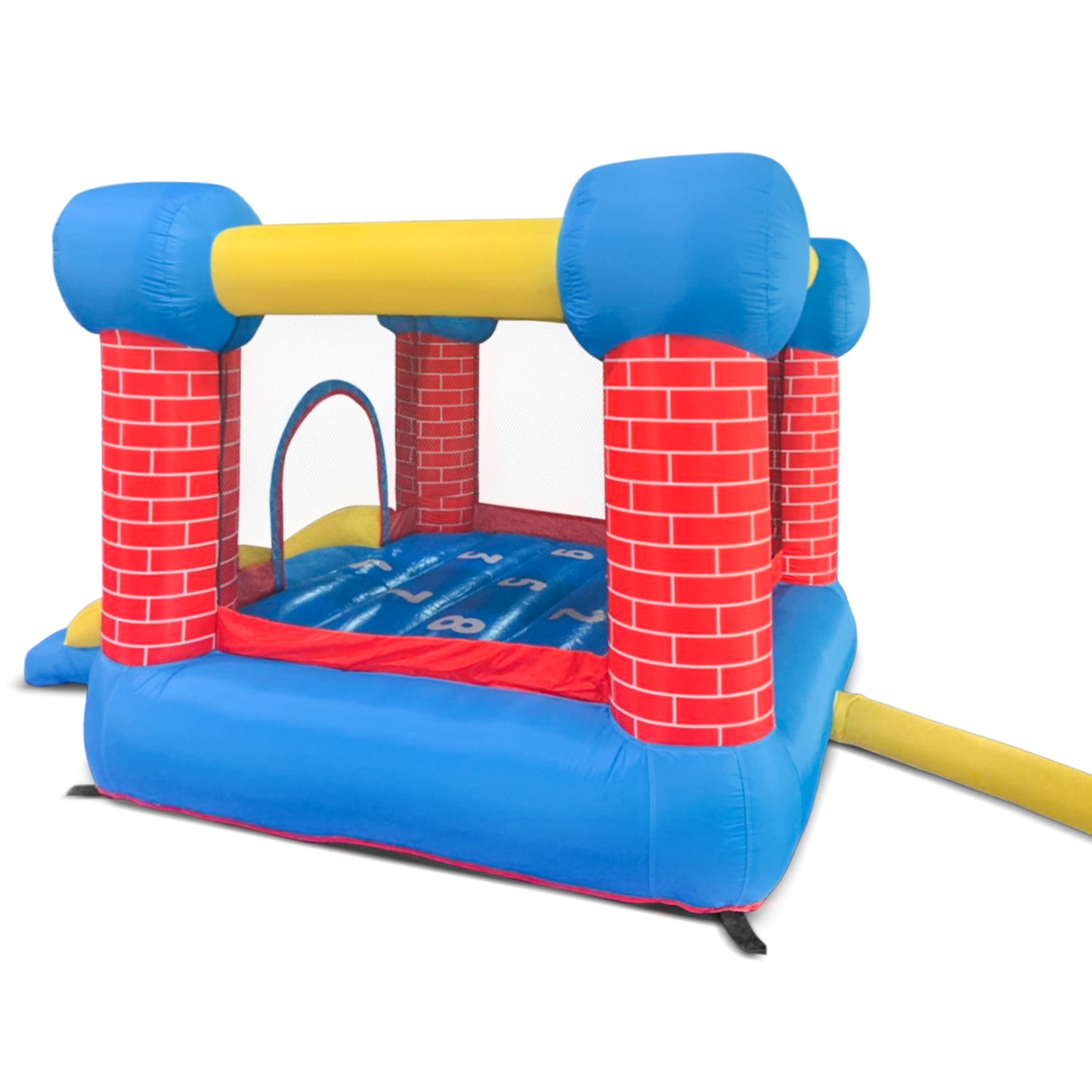 Durable Jumping Castle with Slide & Hoop - Lifespan Kids