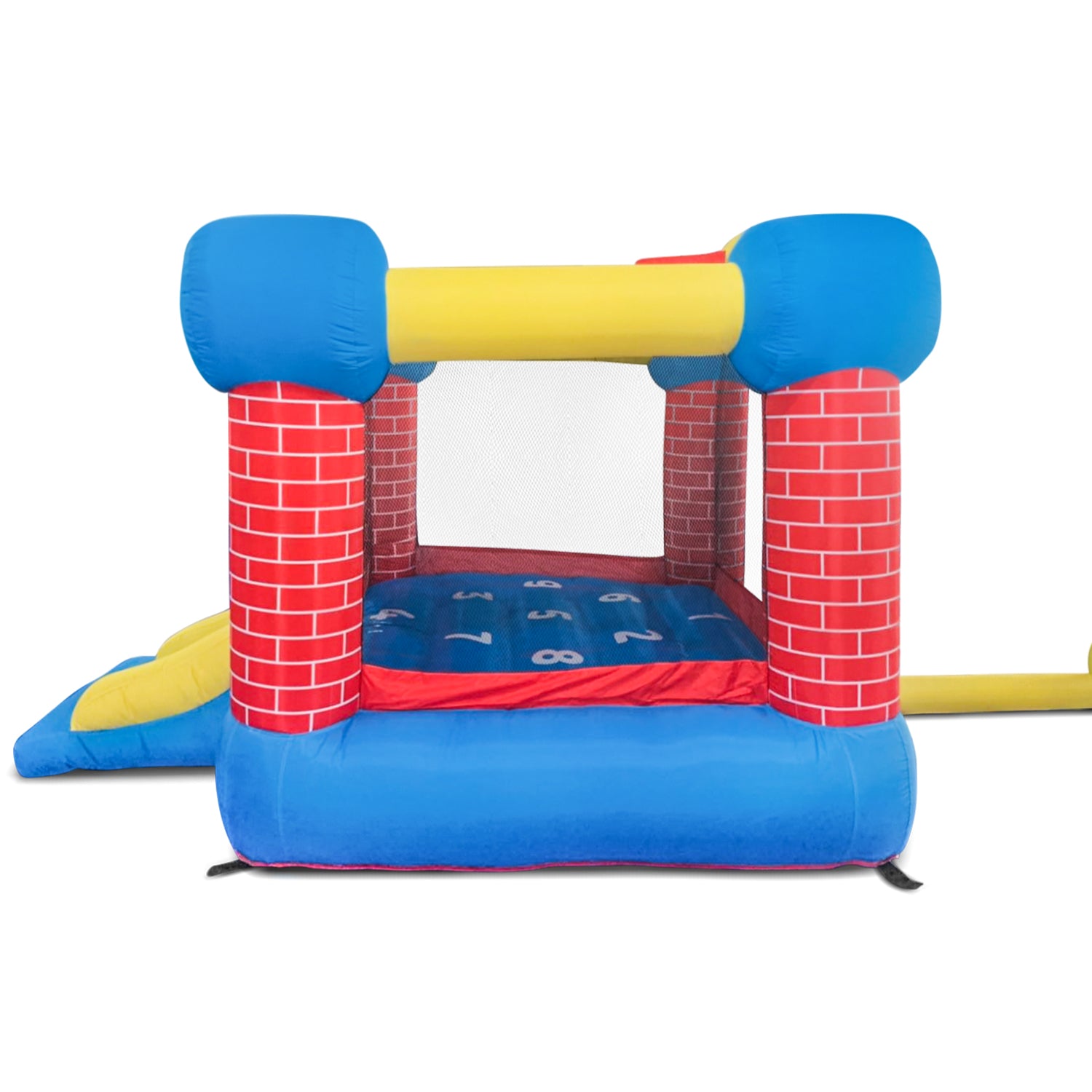 Durable Jumping Castle with Slide & Hoop - Lifespan Kids