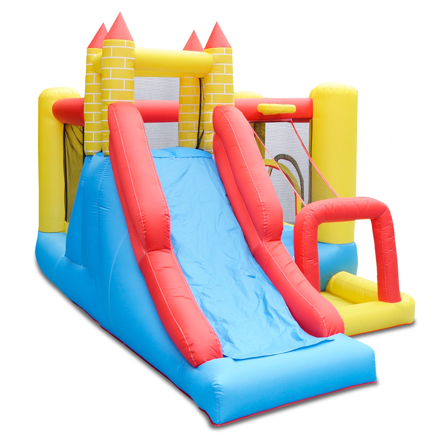 Spacious Kids Bounce House with Slide & Hoop | Lifespan Kids