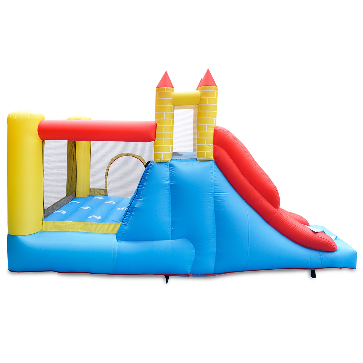 Spacious Kids Bounce House with Slide & Hoop | Lifespan Kids