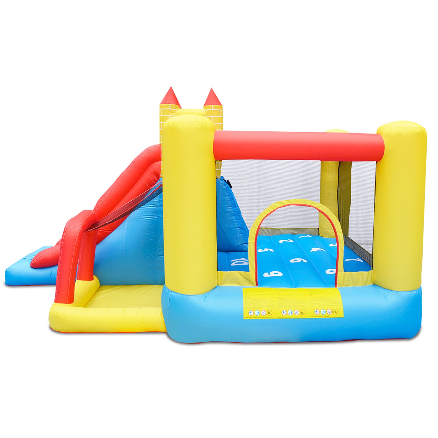 Spacious Kids Bounce House with Slide & Hoop | Lifespan Kids