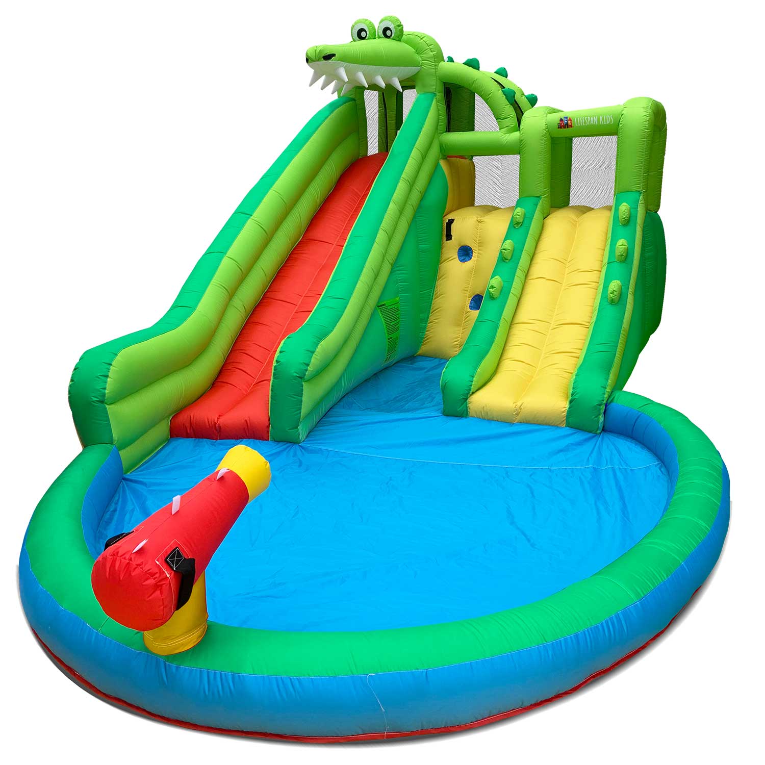 Crocadoo Kids Water Slide & Splash Park with Electric Air Pump