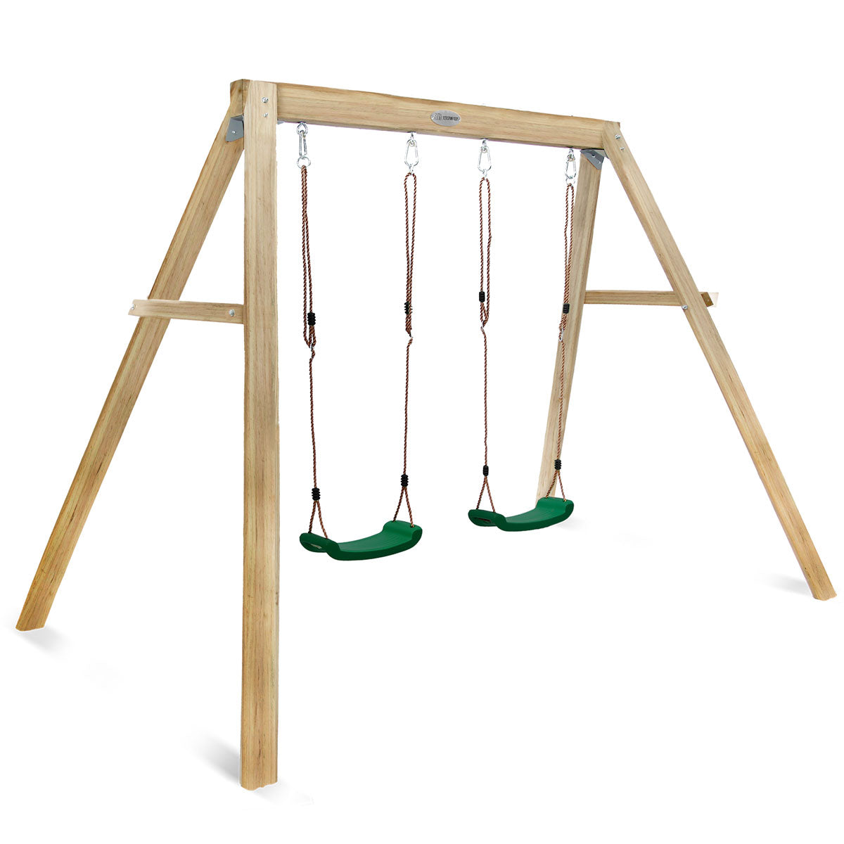 Adjustable Timber Double Swingset, UV Treated Seats