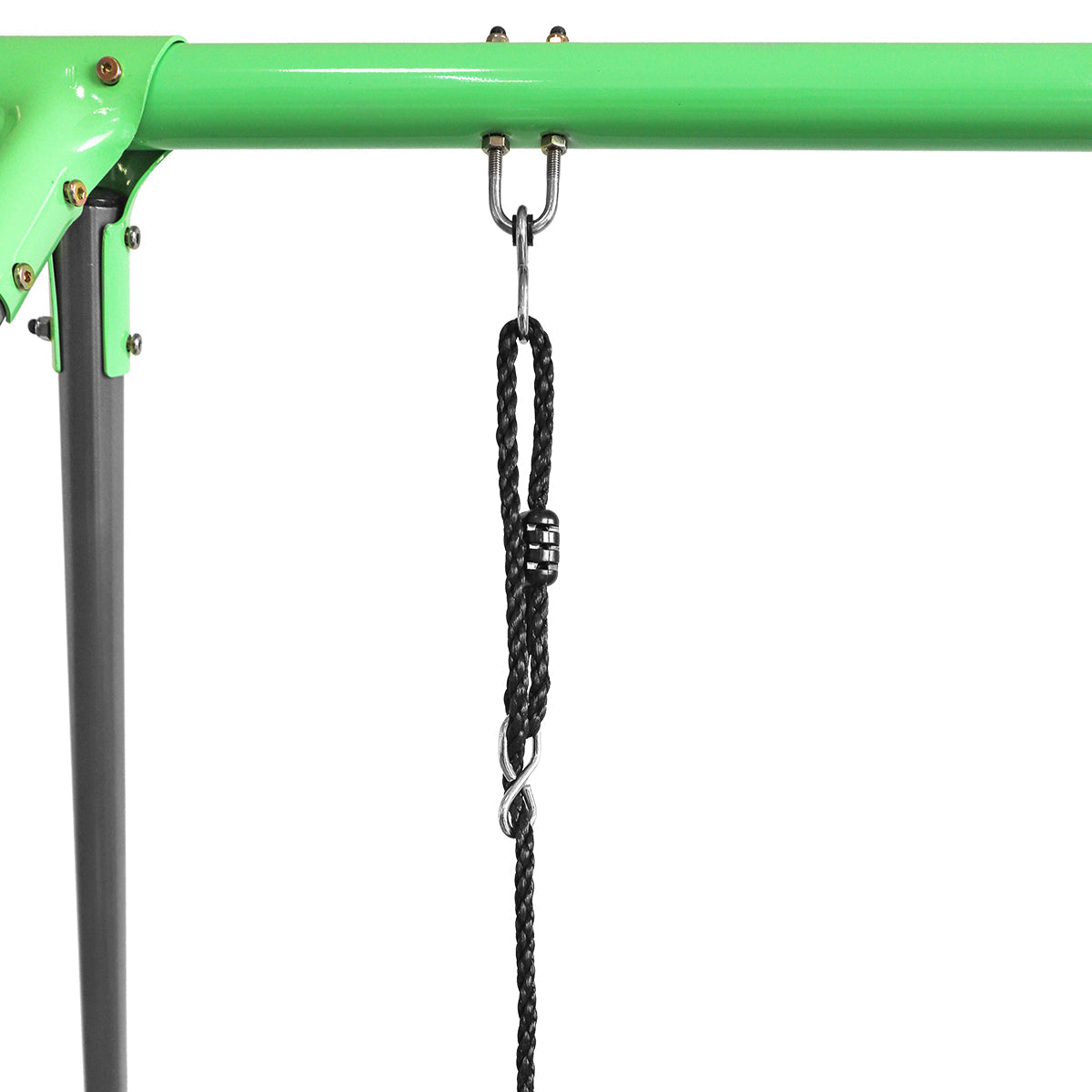 Lynx 4-Station Swing Set Kids Outdoor Play Galvanised Steel