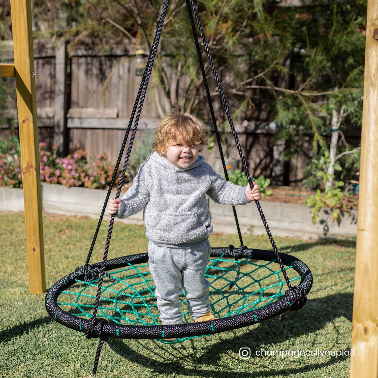 Oakley Kids Swing Set 1m Spidey Web Swing