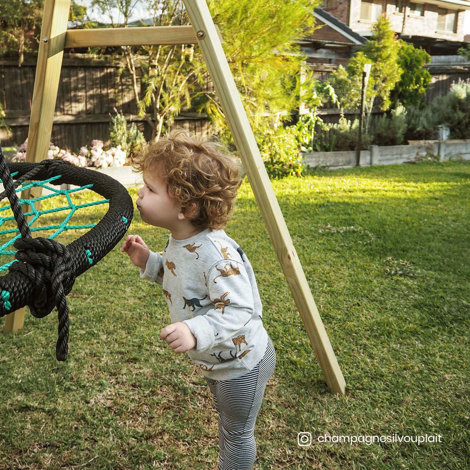Oakley Kids Swing Set 1m Spidey Web Swing