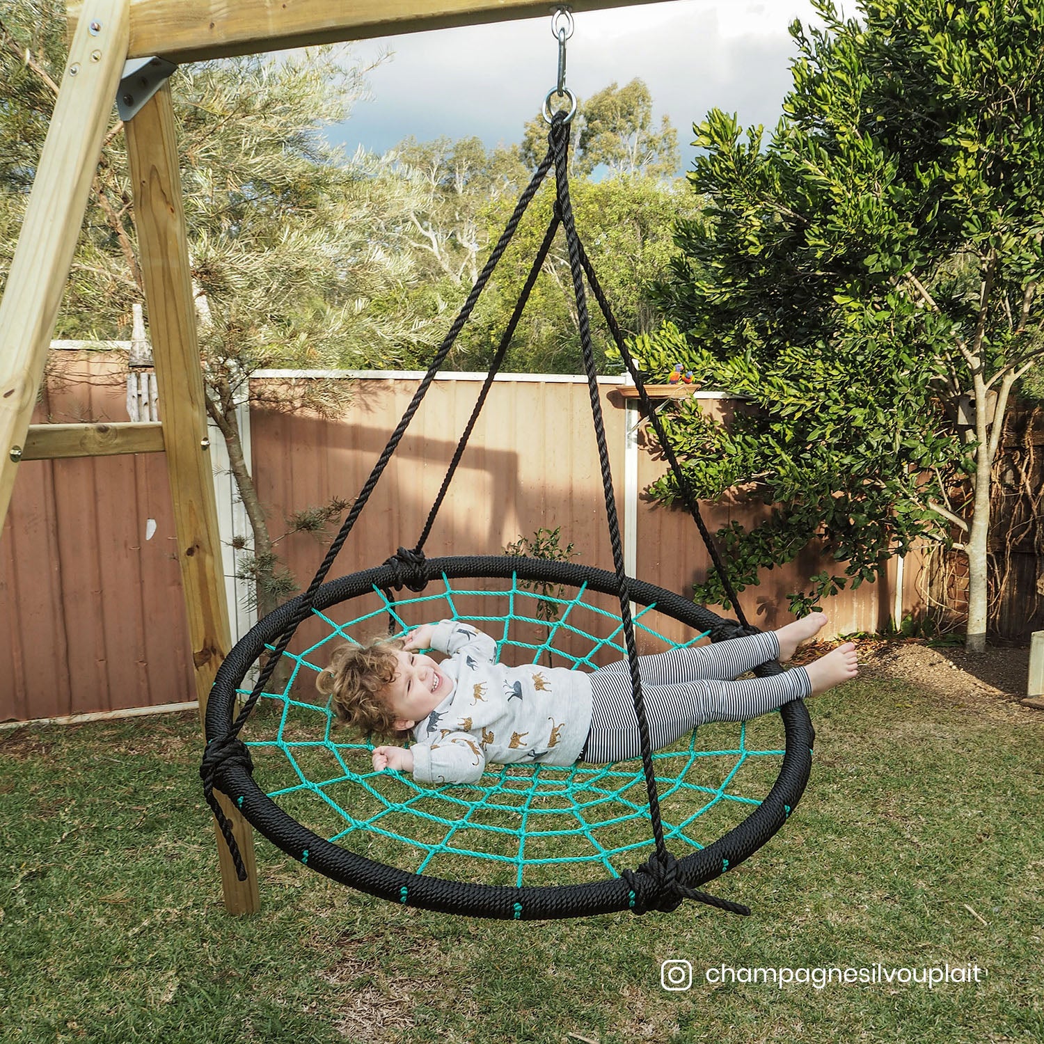 Oakley Kids Swing Set 1m Spidey Web Swing