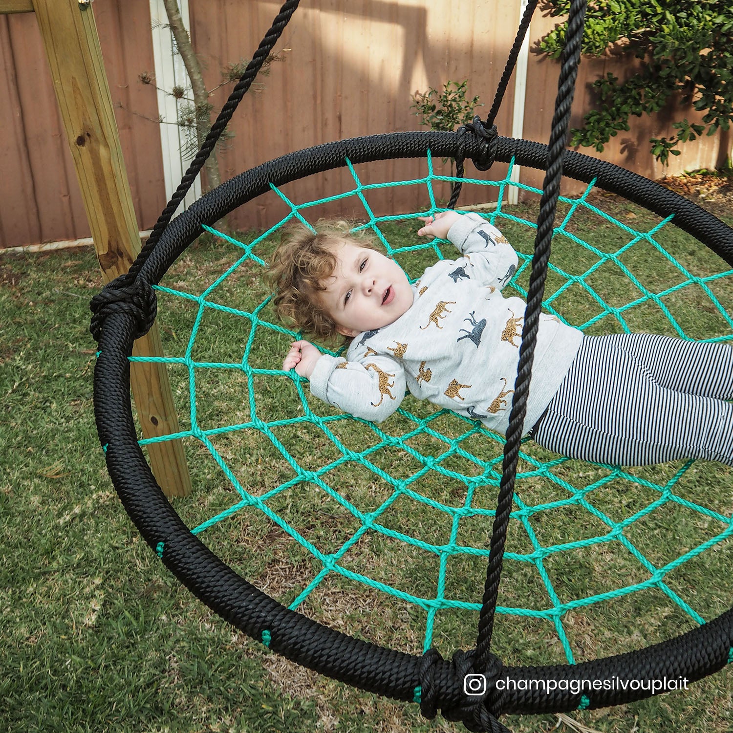 Oakley Kids Swing Set 1.2m Spidey Web Swing