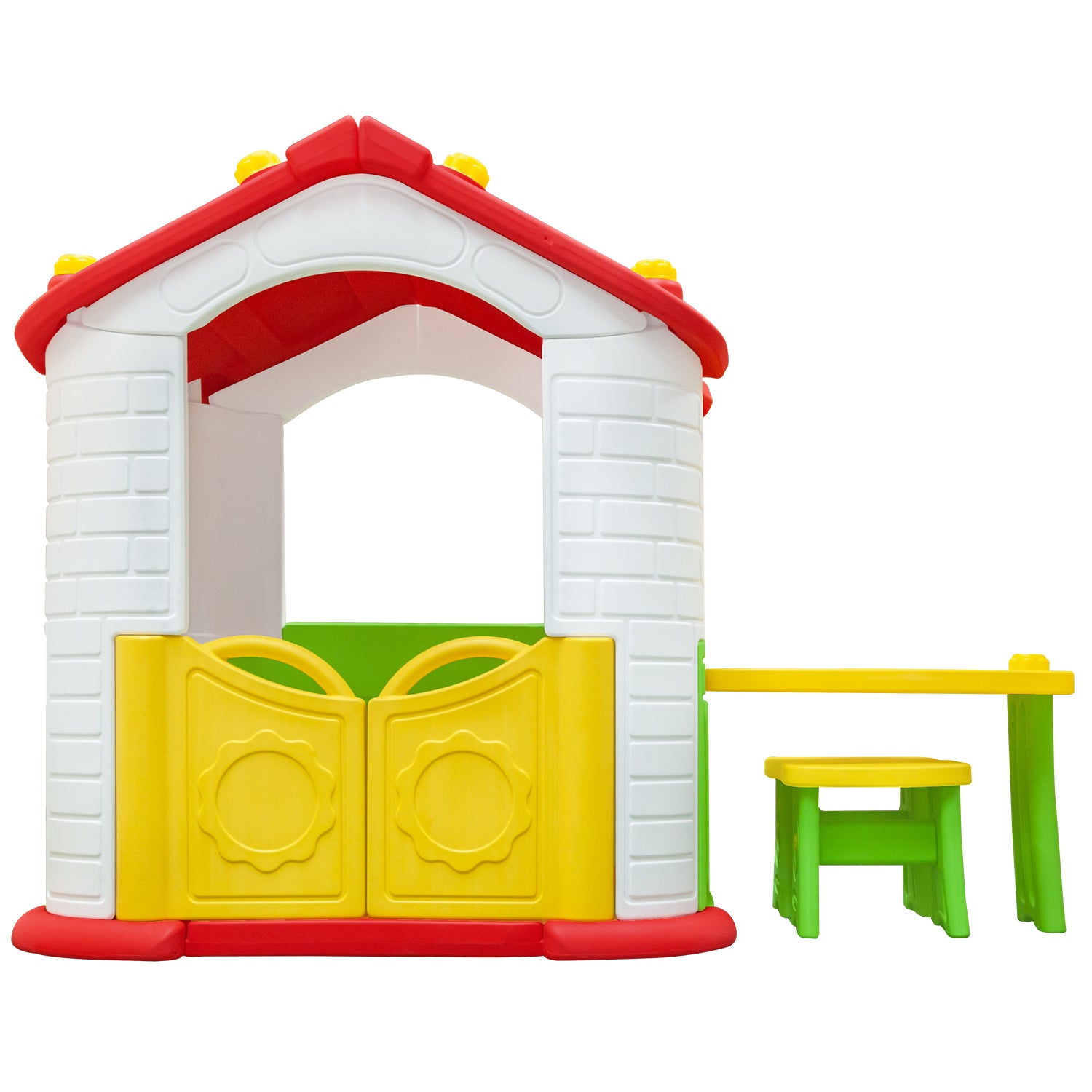 Wombat 2 Kids Playhouse Indoor Outdoor Colourful